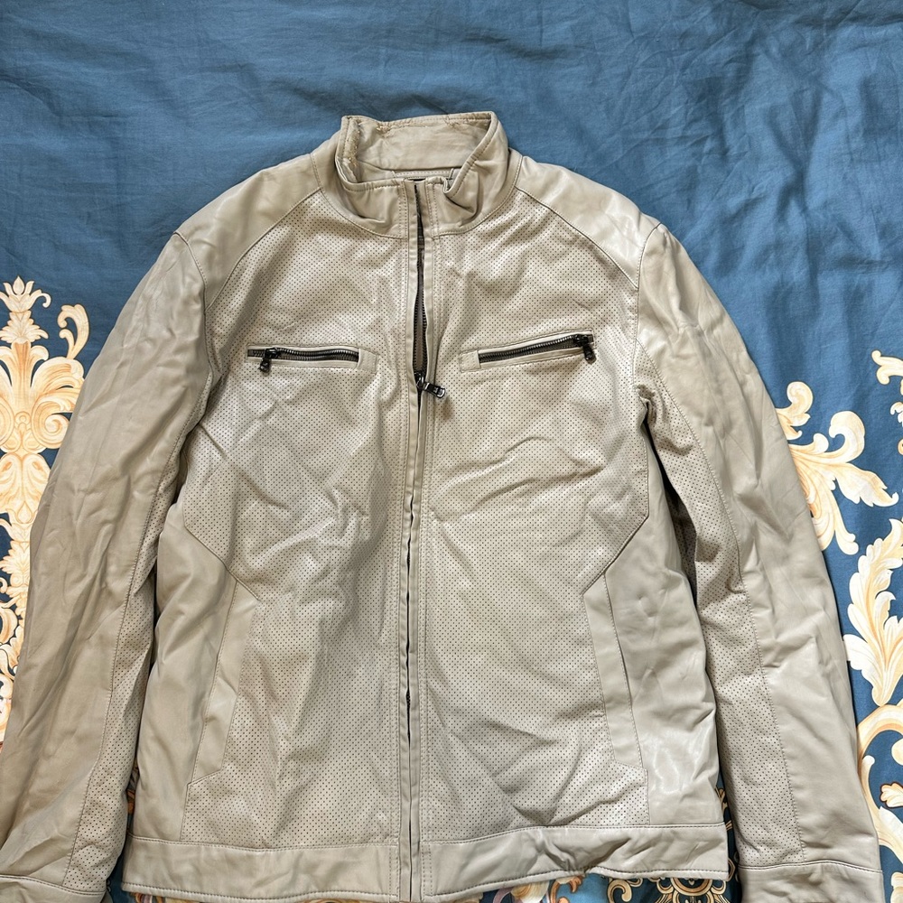 Michael Kors Men's Tan Lightweight Jacket